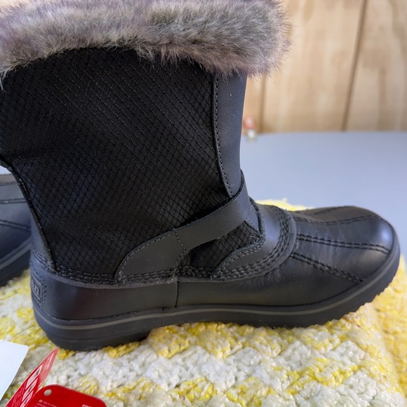 LL Bean Rangeley Pac Boot Mid Waterproof Insulated Black Winter Boots Women 6 - Picture 12 of 16